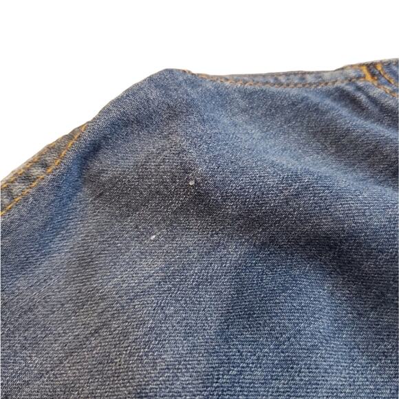 FREE PEOPLE HI RISE ROLLER SKINNY JEANS WOMEN'S SIZE 27 MEDIUM WASH - Picture 15 of 16